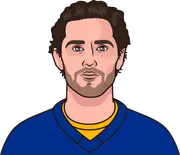 Illustration of Alex Lyon wearing the Buffalo Sabres uniform