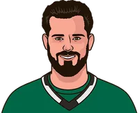 seguin vs blues last 10 games