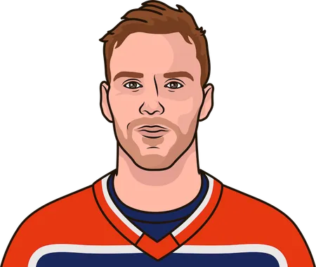 connor mcdavid stats since febuary 13th