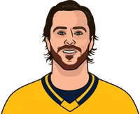 jonathan marchessault vs. blue jackets last ten regular season games