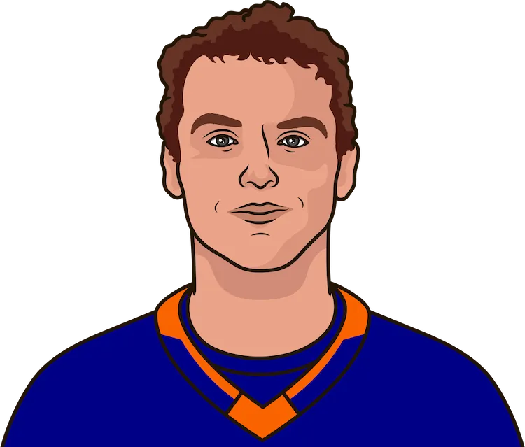 Illustration of Ilya Sorokin wearing the New York Islanders uniform