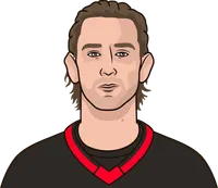 jake sanderson last 10 games vs kraken