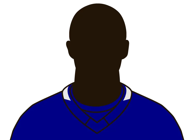 Illustrated silhouette of a player wearing the Toronto Maple Leafs uniform