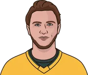 Illustration of William Karlsson wearing the Vegas Golden Knights uniform