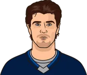 Illustration of Mark Scheifele wearing the Winnipeg Jets uniform