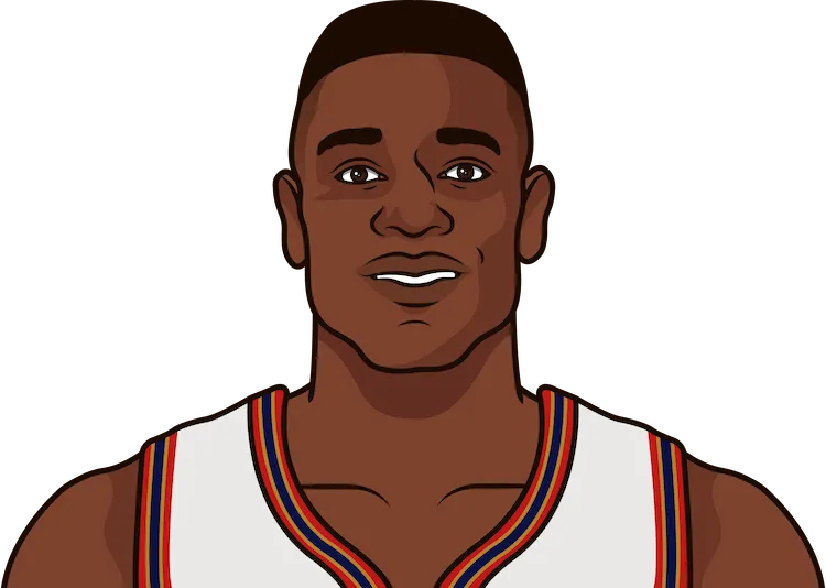 Dikembe Mutombo Denver Nuggets Center StatMuse